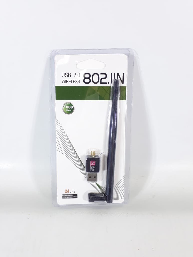 ANTENA WIFI 1200 Mpps USB 2.0 802IIN A-802B