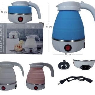 PAVA JARRA ELECTRICA PLEGABLE DE SILICON 600ML AV-2826/YS-2008