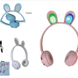 AURICULAR VINCHA CONEJO 150MA FM/MP3             AU-14003