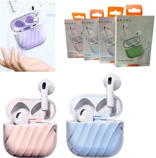 AURICULAR INALAMBRICO EZRA COLORES TACTIL EZ-063