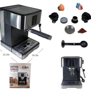 CAFETERA ESPRESSO OM 3 EN 1 1450W          OM-9706