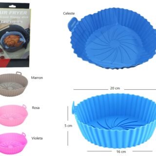 MOLDE 1 UND DE SILICONA/FREIDORA DE AIRE MDS-484        7662-1