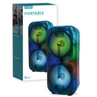 (BS)PARLANTE BT LUZ 4PLG OFERTA!!