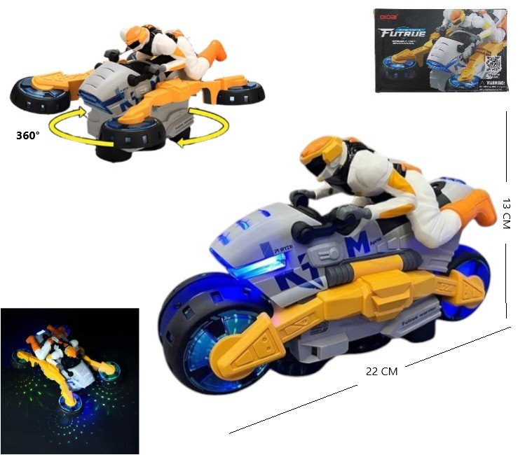 MOTO ACROBATICA A PILA