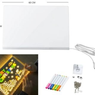 pizarra led 40cm x 60cm