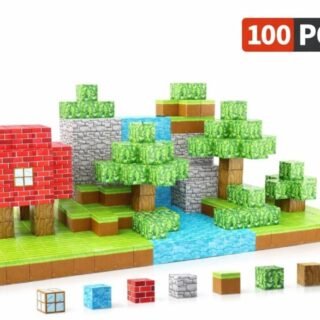 BLOQUE 100PSC MAGNETIC MINECRAFT