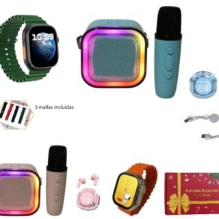 COMBO PARLANTE+AURIC+RELOJ SMART