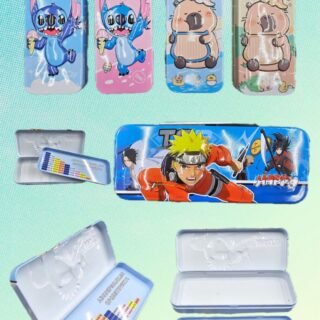 CARTUCHERA METAL DOBLE