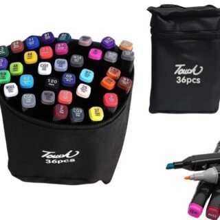 MARCADORES DOBLE PUNTA X60PCS MKB-60