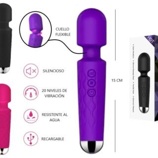 VIBRADOR DE SILICONA CABEZA FLEX