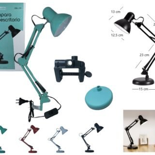 VELADOR ARTICULADO DE ESCRITORIO OR-L01 OM-1010