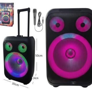 PARLANTE 12PLG C/MICROFONO 1204