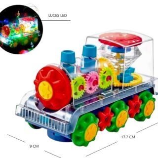 (BS)TREN DE ENGRANAJES TRANSPARENTE