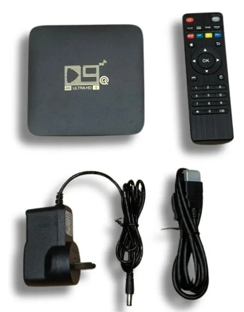 TV BOX DQ9 4K ANDROID 8GB 128G GOOGLE TV – BS.AS –