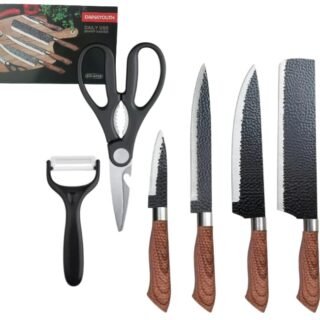 SET DE CUCHILLOS DE 6 PIEZAS