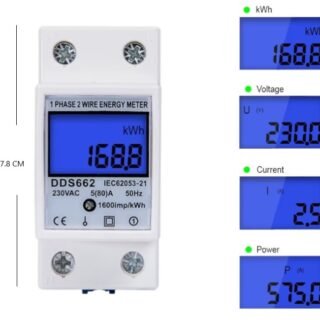 MEDIDOR DE CONSUMO PARA RIEL DIN DDS662