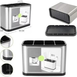 ORGANIZADOR Y ESCURRIDOR DE CUBIERTOS