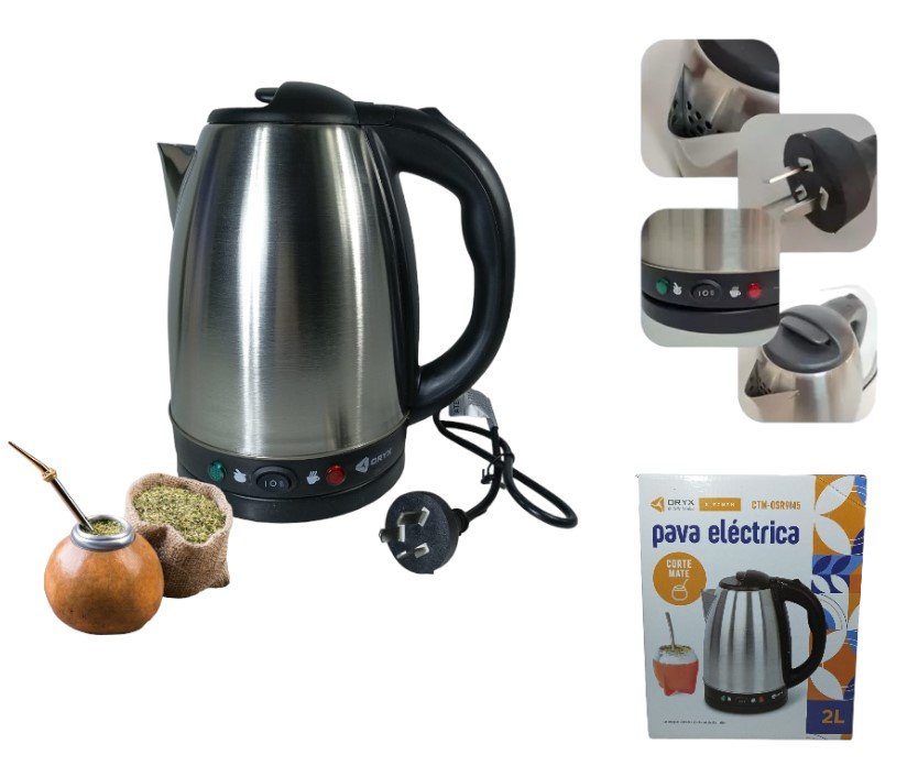 PAVA JARRA ELECTRICA 2LTS ORYX (CON CORTE MATE)