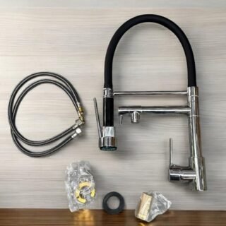 GRIFERIA MONOCOMANDO DOBLE FLEXIBLE