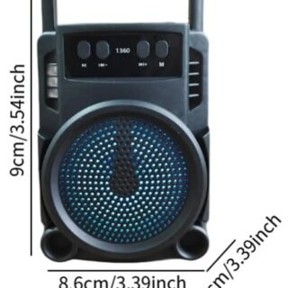 PARLANTE BLUETOOTH 3" NEGRO