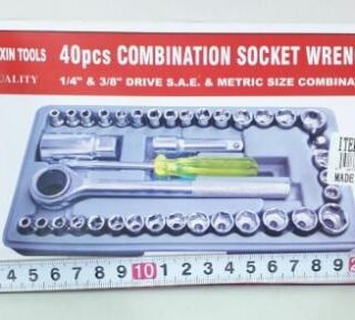 LLAVES TUBO x 40PCS CHICO