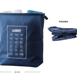CANASTO DE ROPA PLEGABLE LAUNDRY