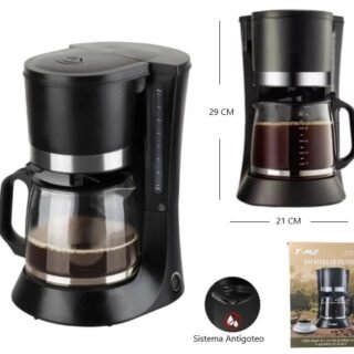 CAFETERA DE FILTRO 1.2L 680W