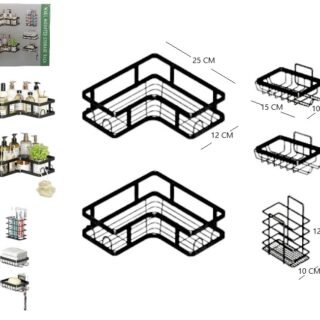 SET ORGANIZADOR DE DUCHA