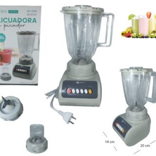 LICUADORA C/MOLINILLO (PLASTICO) 1.5LTS