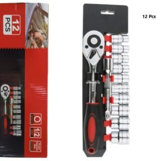 SET DE LLAVE 1/2 TUBO 12PCS CV-12P