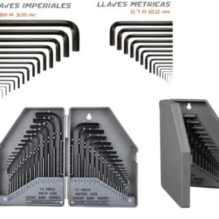 JUEGO DE LLAVES ALLEN 30PCS
