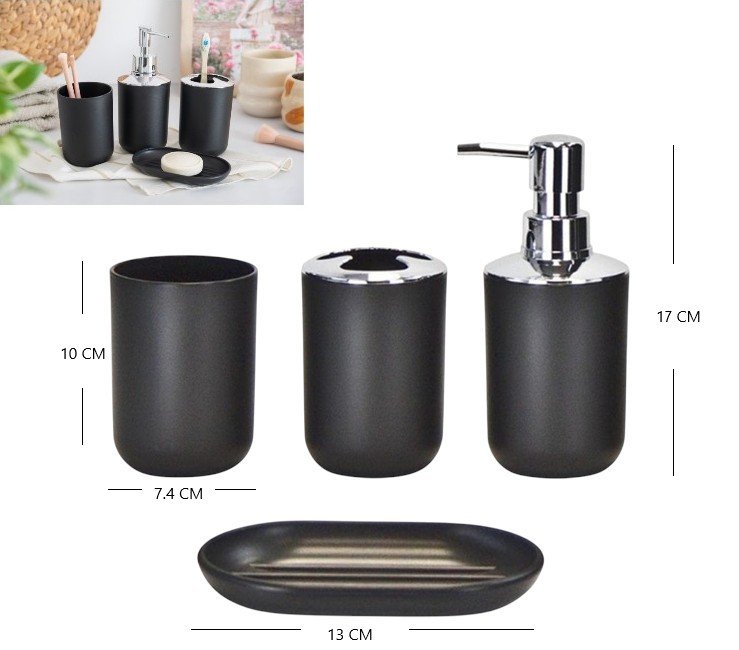 SET DE BAÑO 4PCS