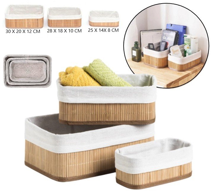 ORGANIZADOR DE ROPA 3 PCS