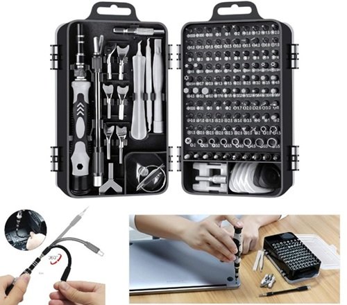 KIT DESTORNILLADOR 115 EN 1 SV-115P 1156-MTS-25
