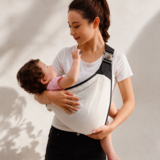 Mochila porta bebé ergonómica DL1257