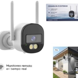 CAMARA IP EXTERIOR C/ WIFI IP66