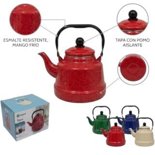 PAVA VINTAGE C/ACABADO ESMALTADO 1.7L