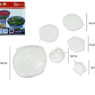 KIT DE TAPA X6 UNIDADES DE SILICON