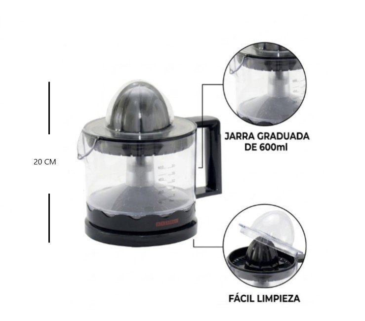 EXPRIMIDOR 600ML DE JUGO ELECTRICO AZANA