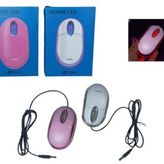 MOUSE LED NOGA CON CABLE N R G A