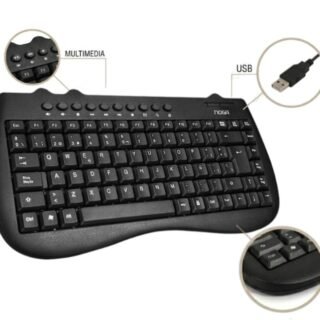 MINI TECLADO MULTIMEDIA USB