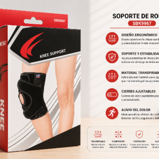 Soporte de rodilla compresión