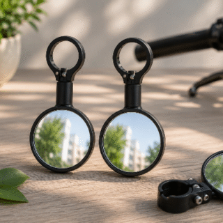 Set x2 espejos retrovisores para moto y bicicleta