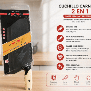 Cuchillo hacha chef