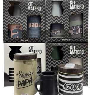 KIT MATERO LITOGRAFIADO EN CAJA PAPA