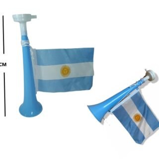 CORNETA BOCINA C/ BANDERA MUNDIAL WCF-04