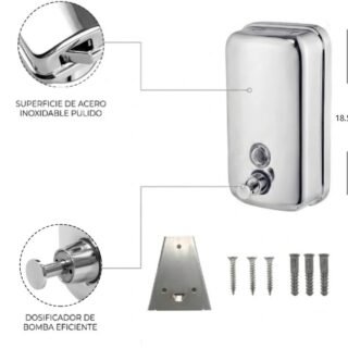 DISPENSER DE JABON LIQUIDO 800ML
