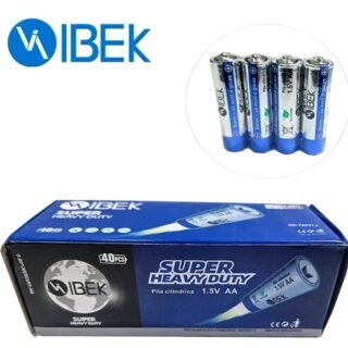 PILAS IBEK AAx 40 UNIDADES