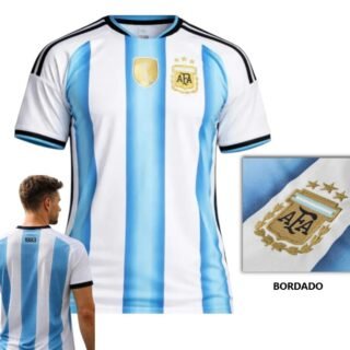 CAMISETA VERSION HINCHA M-L-XL (BORDADA)