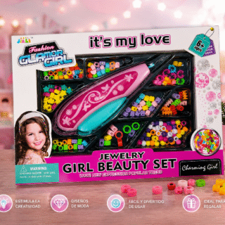 Set aplicador con accesorios para trenzas